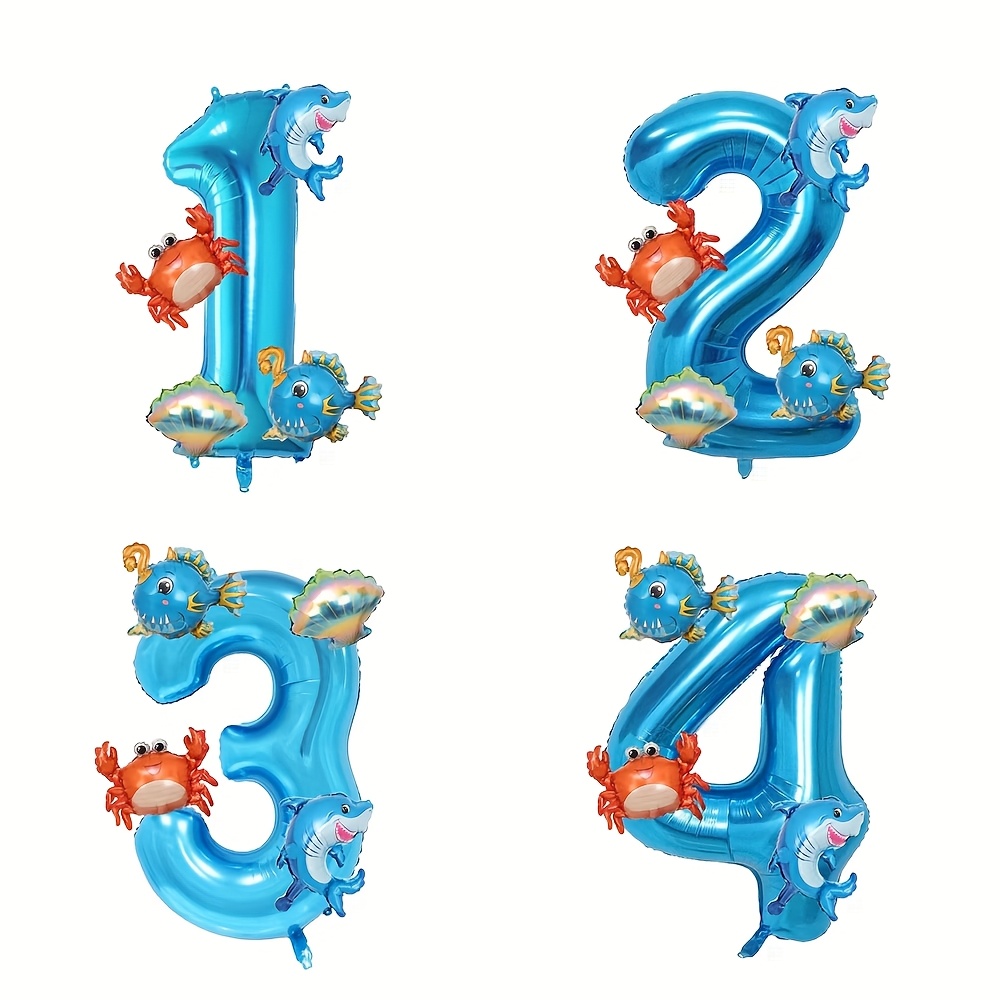 Water Balloon Set - مجموعة من 5 بالونات زرقاء صغيرة