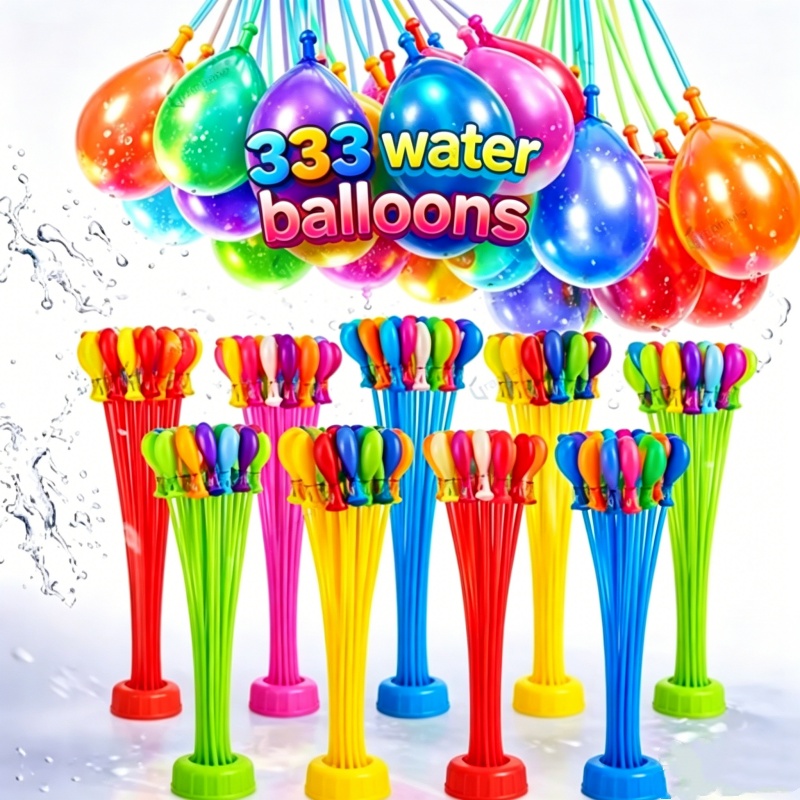 Water Balloon Set - 111 قطعة من قنابل الماء الصيفية: