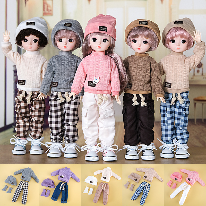 Kids Toys Return Gift - ملابس بديلة لدمية أنمي BJD مقاس