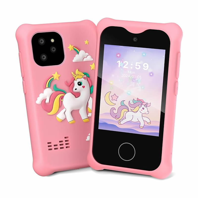Kids Toys Smartphone - كاميرا رقمية للأطفال، هاتف ذكي، مشغل