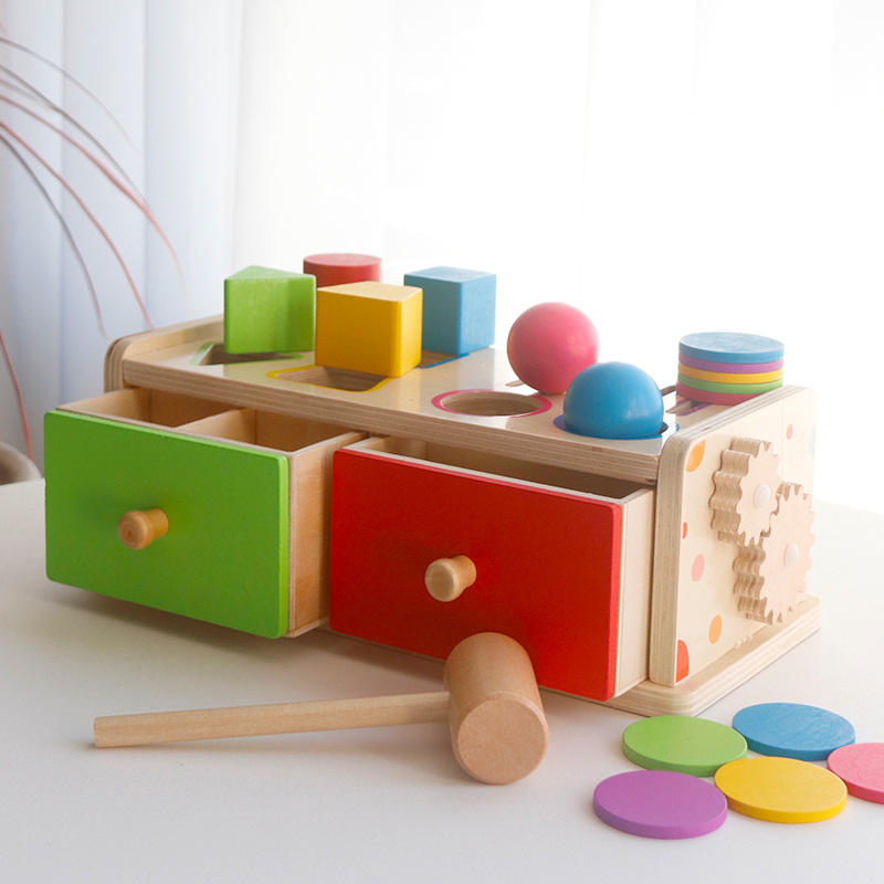 لعبة مونتيسوري خشبية للفرز وال - مراجعة Kids Toys Drawers وسعره