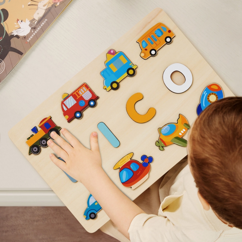 لغز خشبي شخصي من مونتيسوري اسم - مراجعة Kids Toys Names وسعره