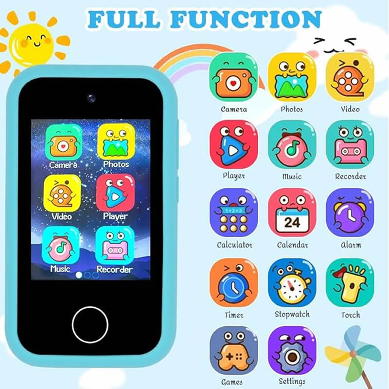 كاميرا هاتف ذكي للأطفال بشاشة  - مراجعة Kids Toys Smartphone وسعره