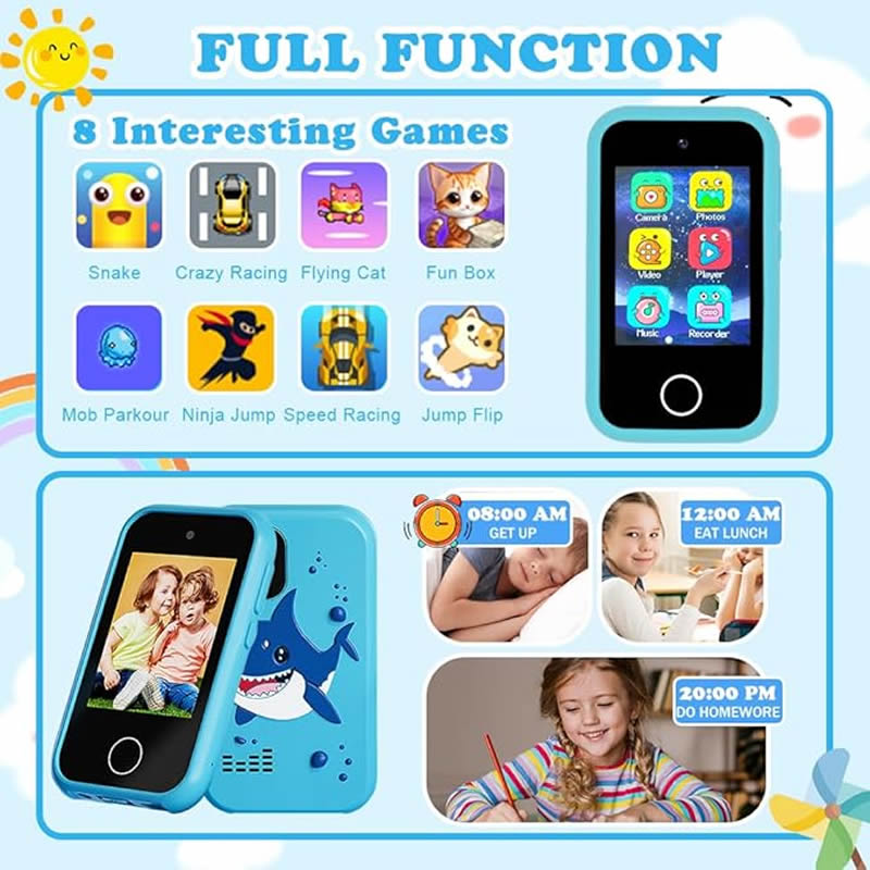 كاميرا هاتف ذكي للأطفال بشاشة  - مراجعة Kids Toys Smartphone وسعره
