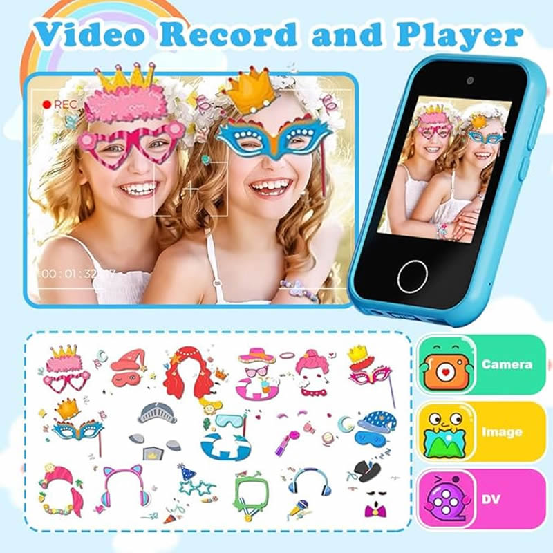 كاميرا هاتف ذكي للأطفال بشاشة  - مراجعة Kids Toys Smartphone وسعره