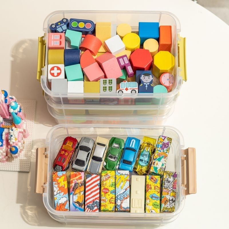 منظم تخزين ألعاب بأربعة طبقات، - مراجعة Kids Toys Drawers وسعره