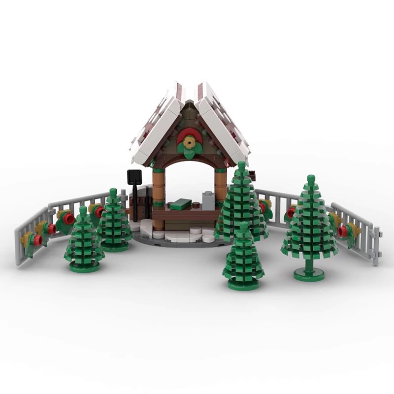 MOC بنة 130588 شجرة عيد الميلا - مراجعة Kids Toys Packaging وسعره