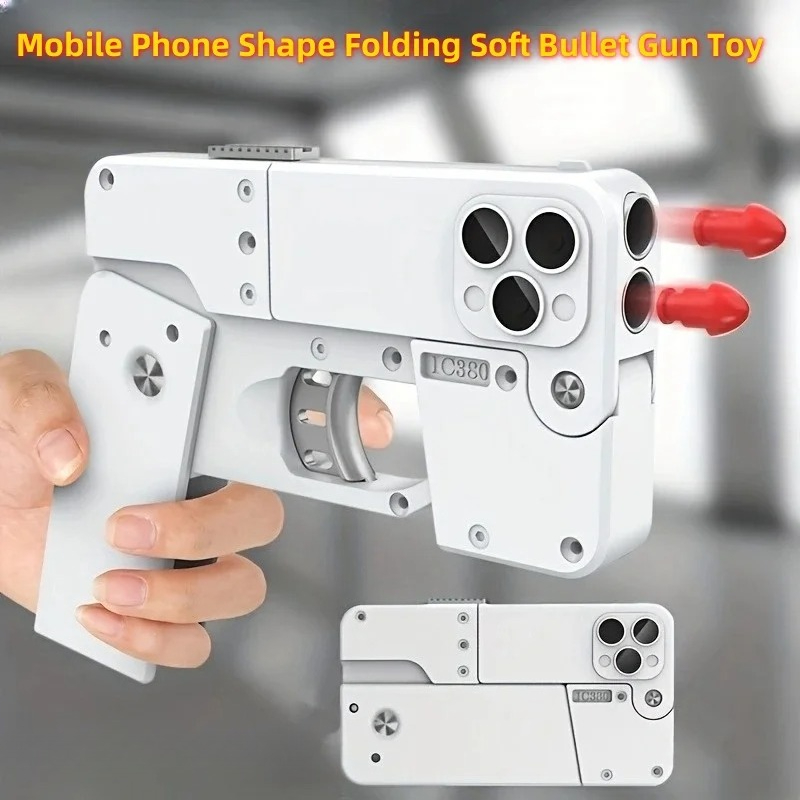 مسدس لعبة قابل للطي على شكل ها - مراجعة Kids Toys Smartphone وسعره