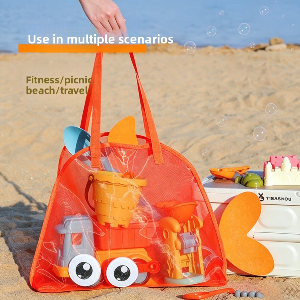 حقائب شاطئ شبكية للأطفال بتصمي - مراجعة Kids Toys Animal وسعره