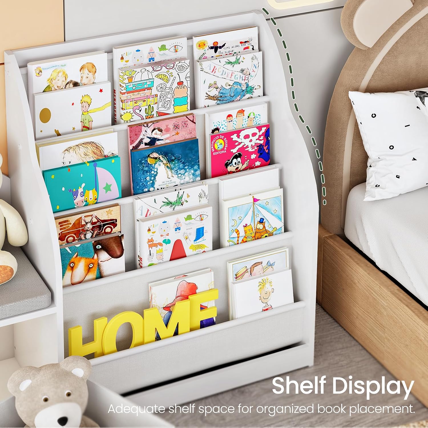 رف كتب للأطفال 3 في 1 مع وسادة - مراجعة Kids Toys Drawers وسعره