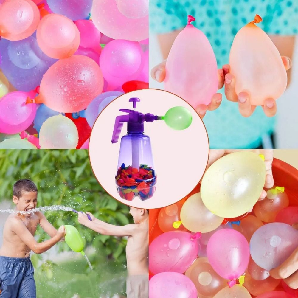 مضخة بالونات ماء بلاستيكية، لع - مراجعة Water Balloon Set وسعره