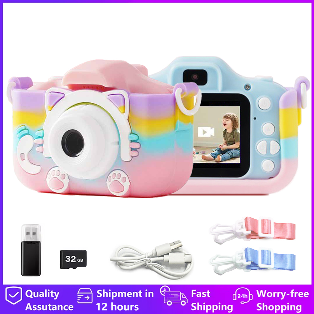 أطفال كاميرا اللعب HD 1080P ال - مراجعة Kids Toys Top View وسعره