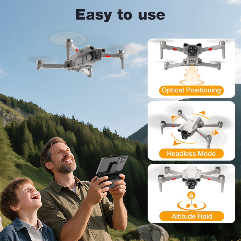طائرة بدون طيار L017 Pro جديدة - مراجعة Kids Toys Return Gift وسعره