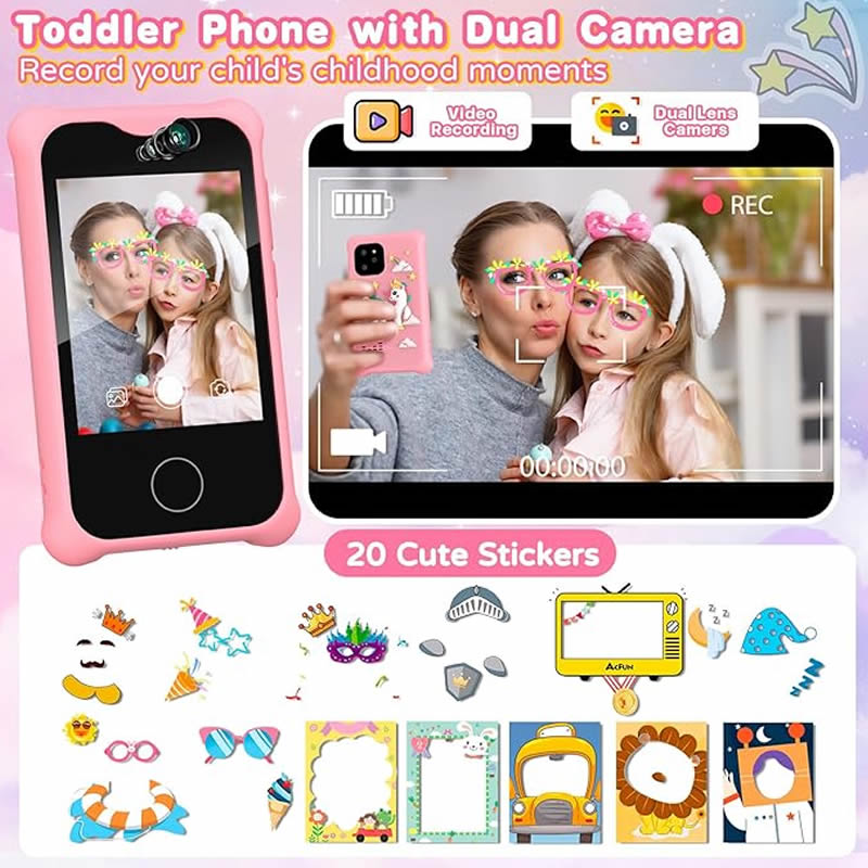 كاميرا رقمية للأطفال، هاتف ذكي - مراجعة Kids Toys Smartphone وسعره