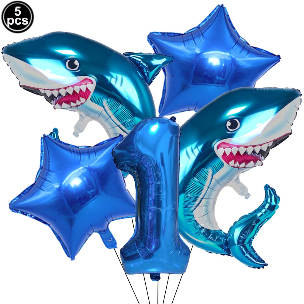 5 قطع الكرتون الأزرق القرش عدد - مراجعة Water Balloon Set وسعره